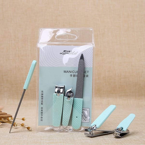 Stainless steel manicure nail clippers