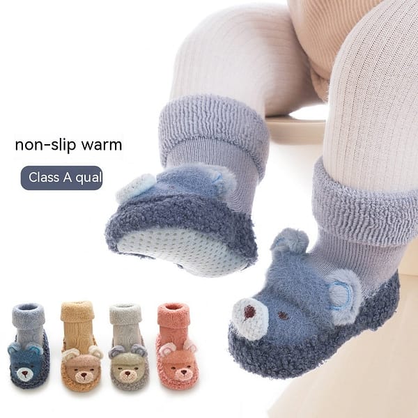 Thickened Baby Walking Floor Socks Cartoon Anti Slip